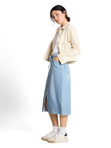 Fustă de la TOM TAILOR DENIM pe albastru