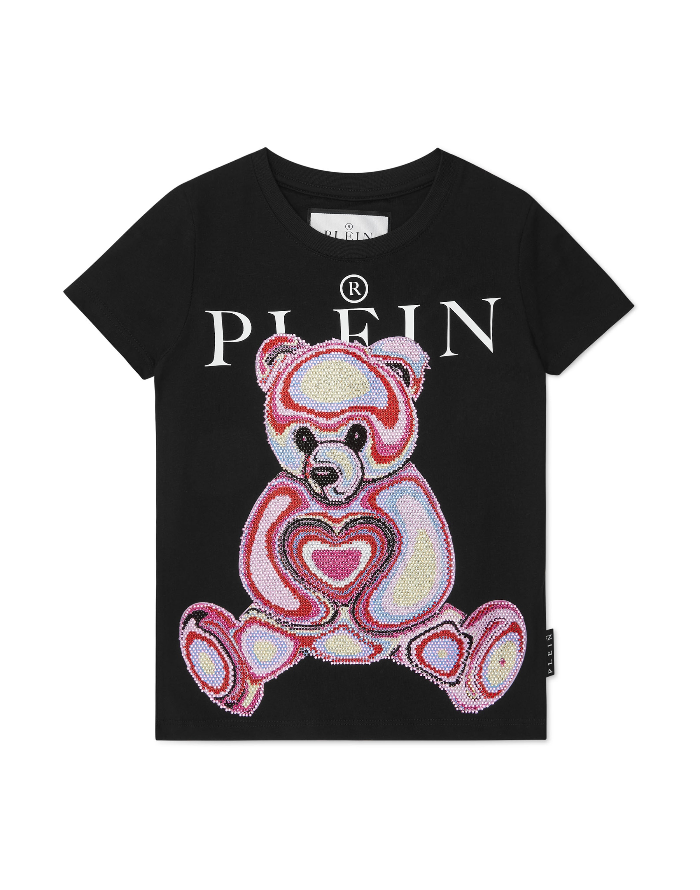 Philipp Plein - Camisola 'Teddy ' em preto: frente