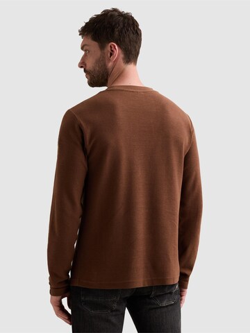PME Legend - Camiseta 'T-shirt with long sleeves and artworks' en marrón