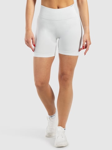Smilodox Slim fit Sports trousers ' Phelia ' in Beige: front