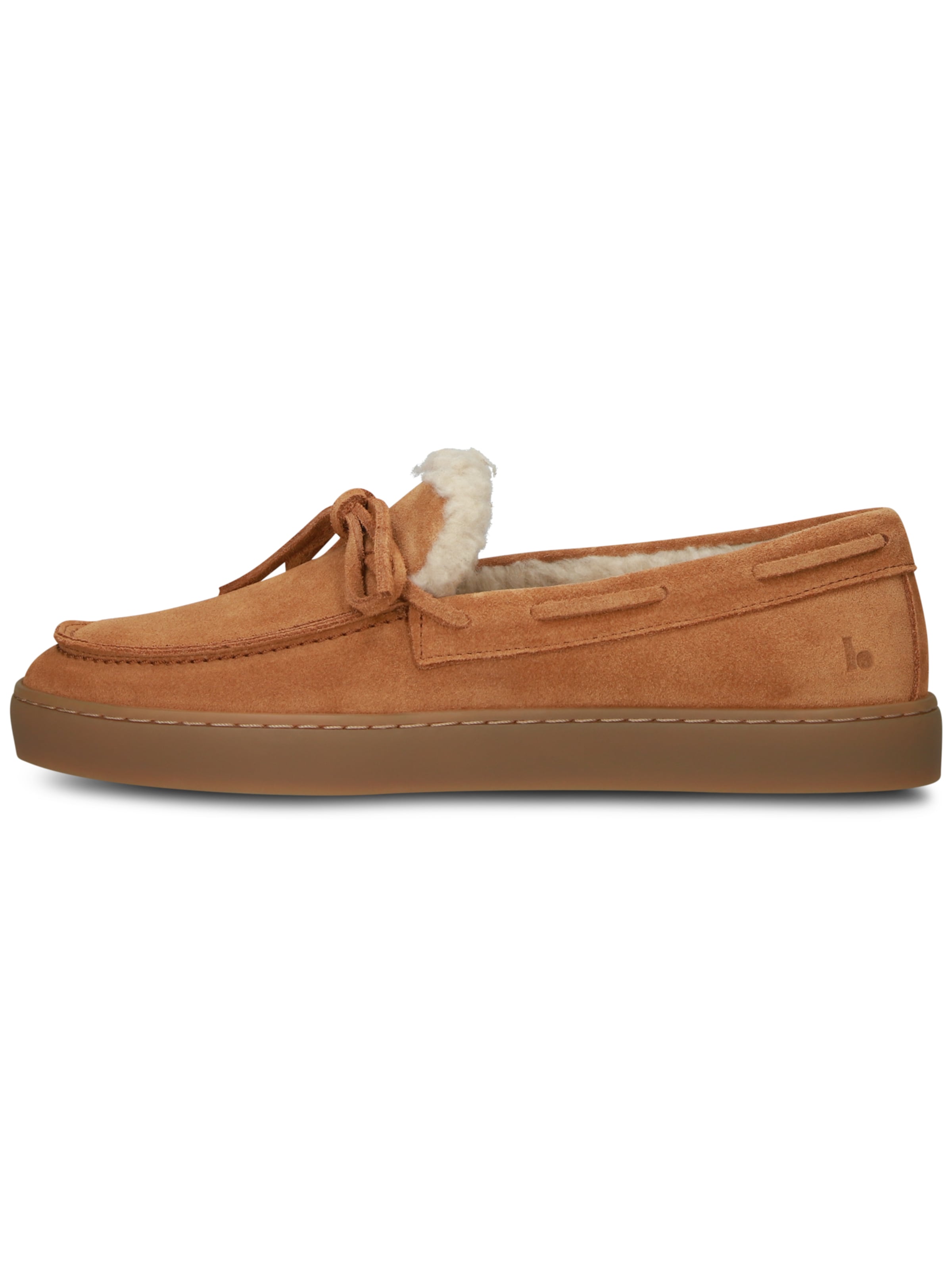 BLACKSTONE - Sapatilhas slip-on em castanho: frente