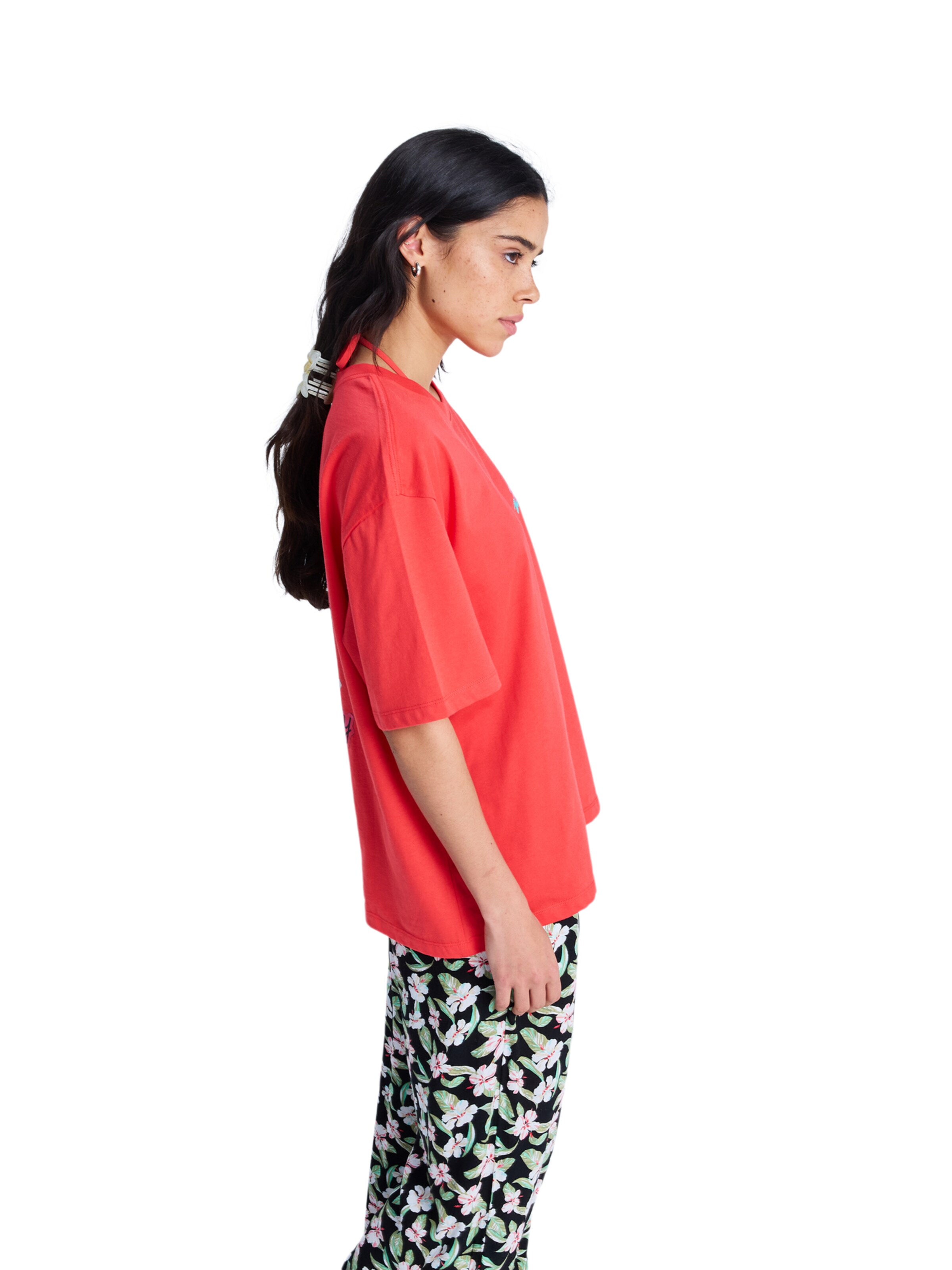 T-shirt ROXY en rouge