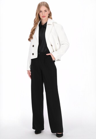 DreiMaster Klassik - Abrigo de entretiempo en blanco