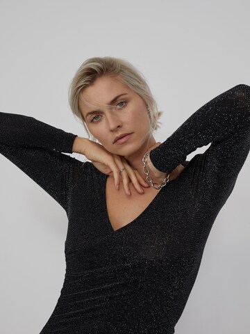 LeGer by Lena Gercke Cocktailjurk 'Dina' in Zwart