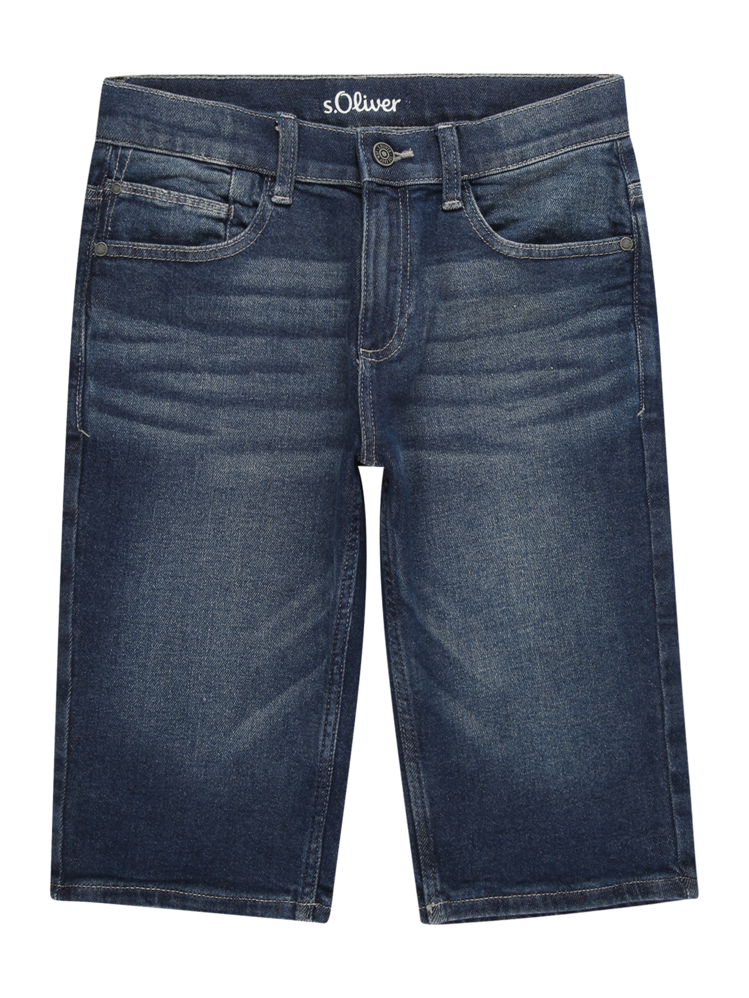 s.Oliver Slimfit Jeans 'Pete' in Blauw: voorkant