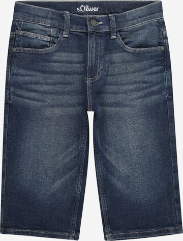 s.Oliver Slimfit Jeans 'Pete' in Blauw: voorkant