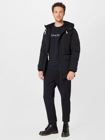 Sweat-shirt Calvin Klein Sport en noir