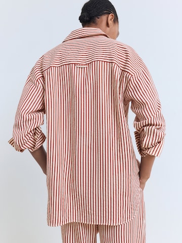 MANGO Blouse 'SAL' in Oranje
