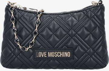 Love Moschino Shoulder Bag in Black: front