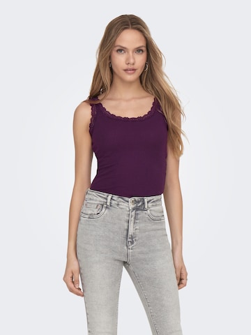 ONLY Top 'XENA' in Purple: front
