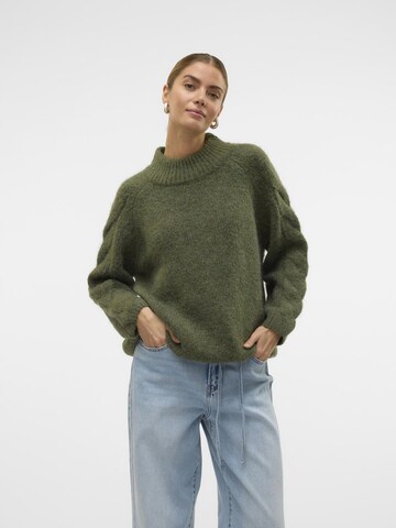 Pull-over 'VMZen' VERO MODA en vert : devant