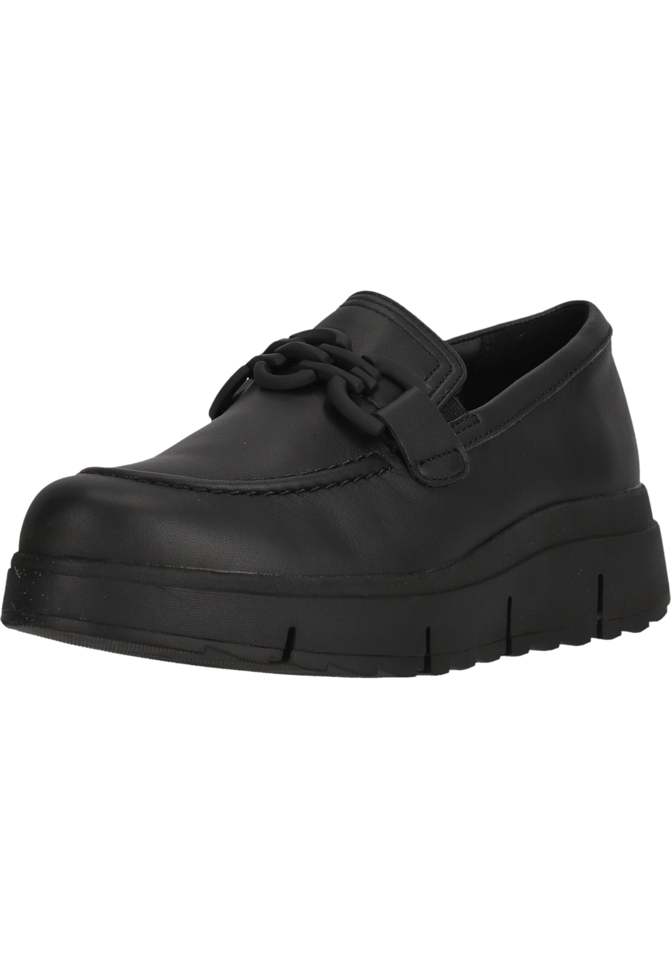 CLARKS Slipper 'Loriini Izzy' in Schwarz: Vorderseite