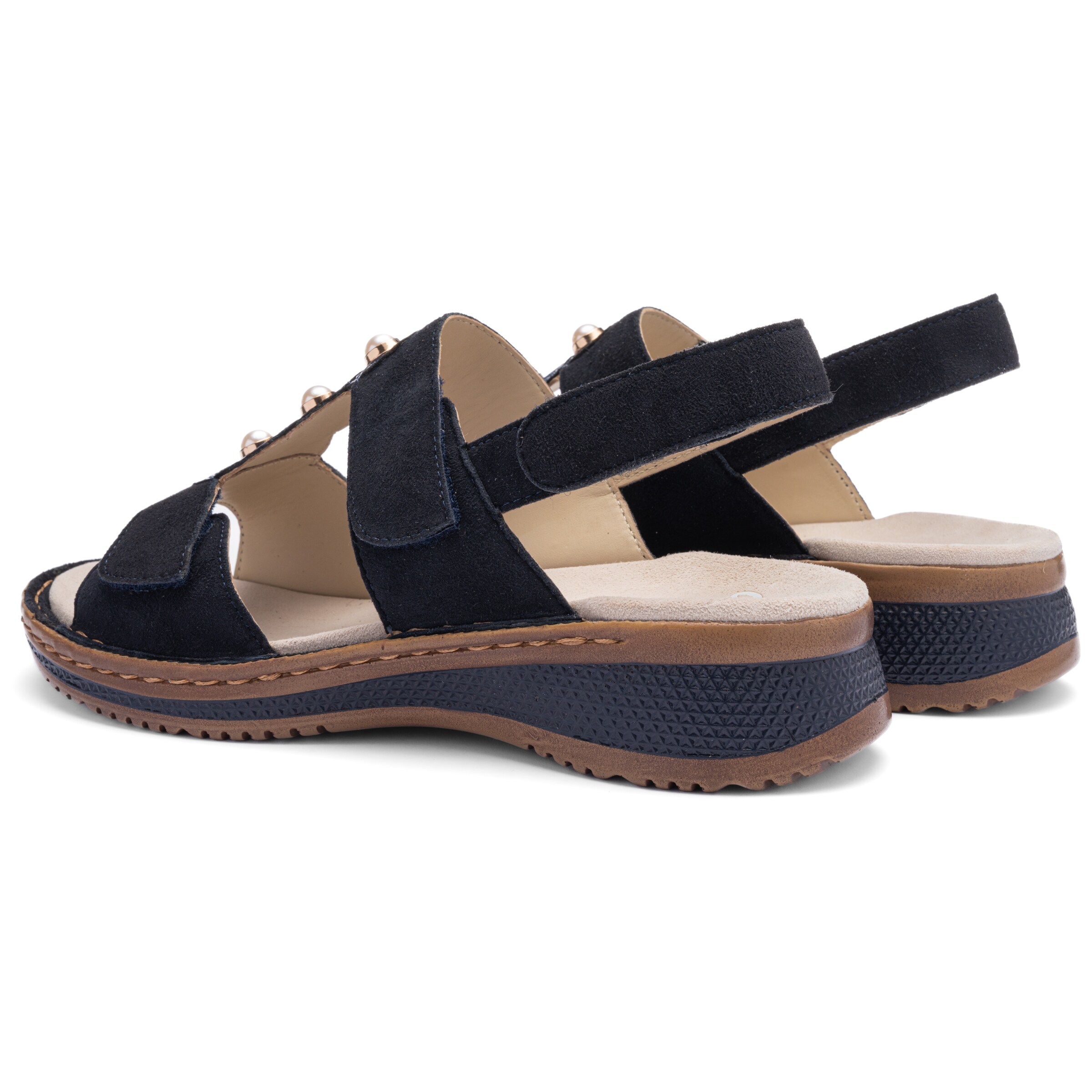 ARA Riemensandale in Blau