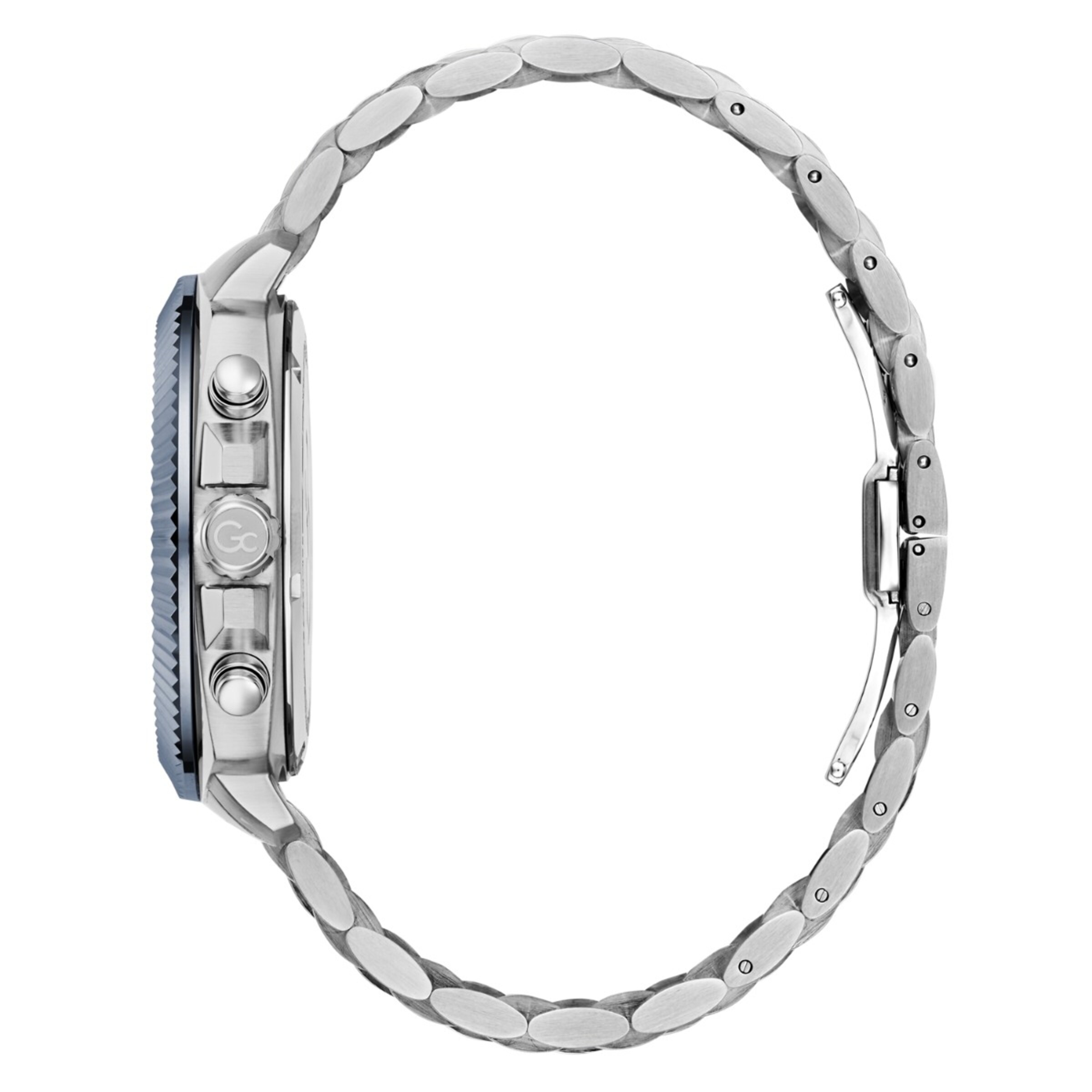 Montre à affichage analogique 'Flair Coussin' Gc Watches en argent