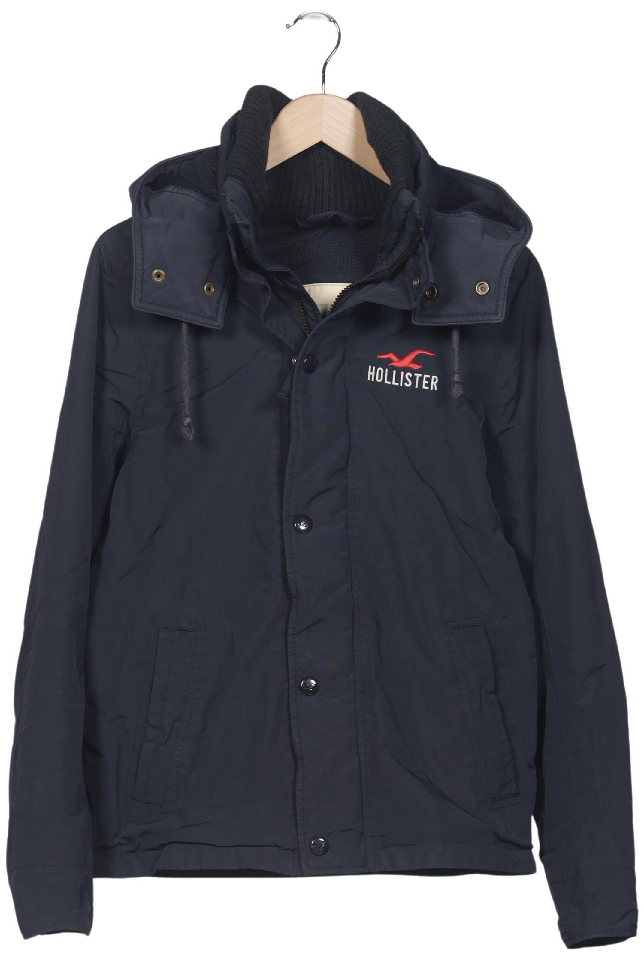 HOLLISTER Jacket & Coat in M in Blue: front