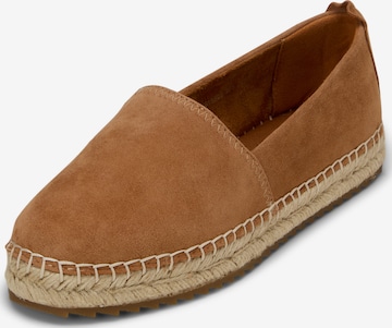 Espadrilles 'Gem' Marc O'Polo en marron : devant