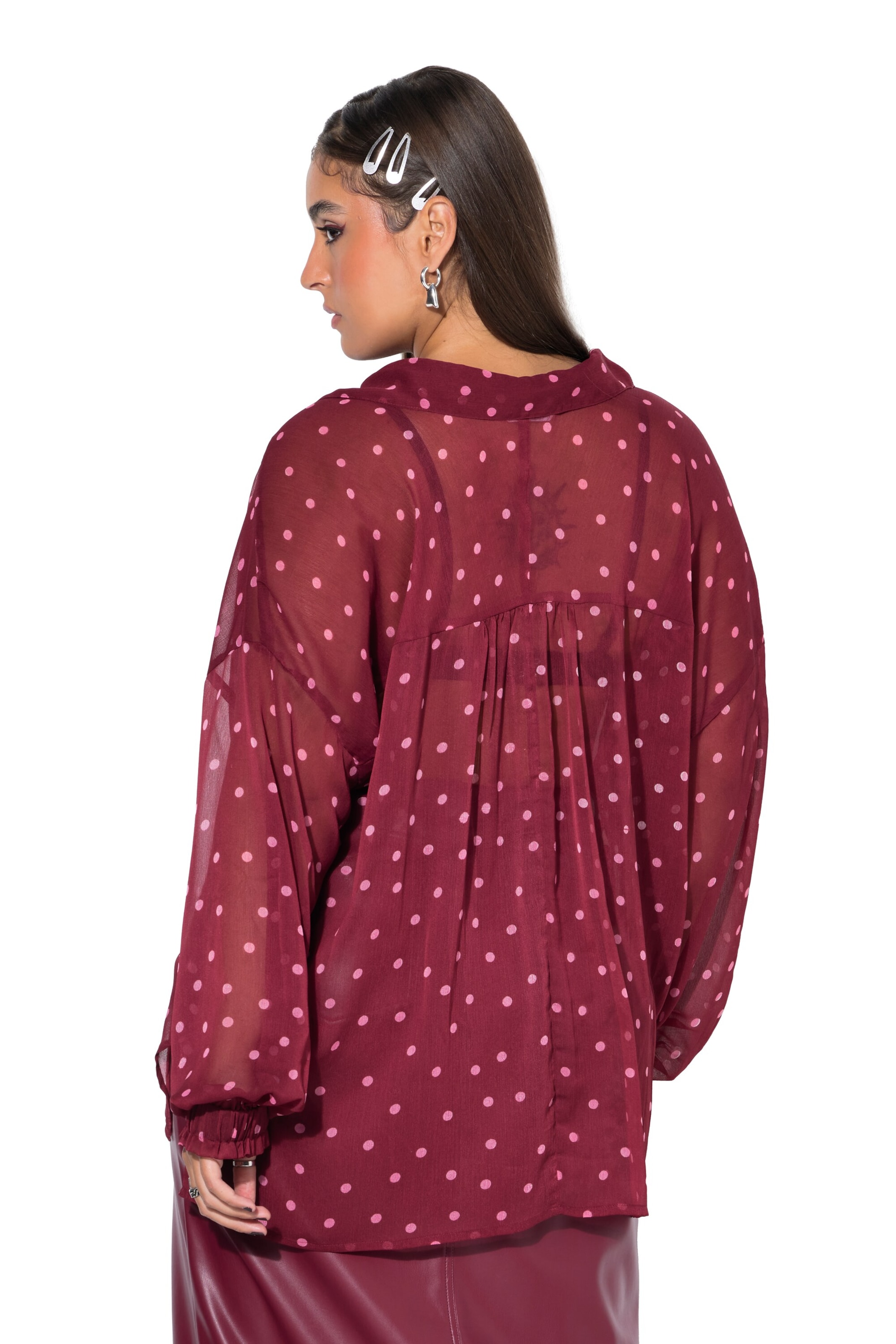 Studio Untold Blouse in Red