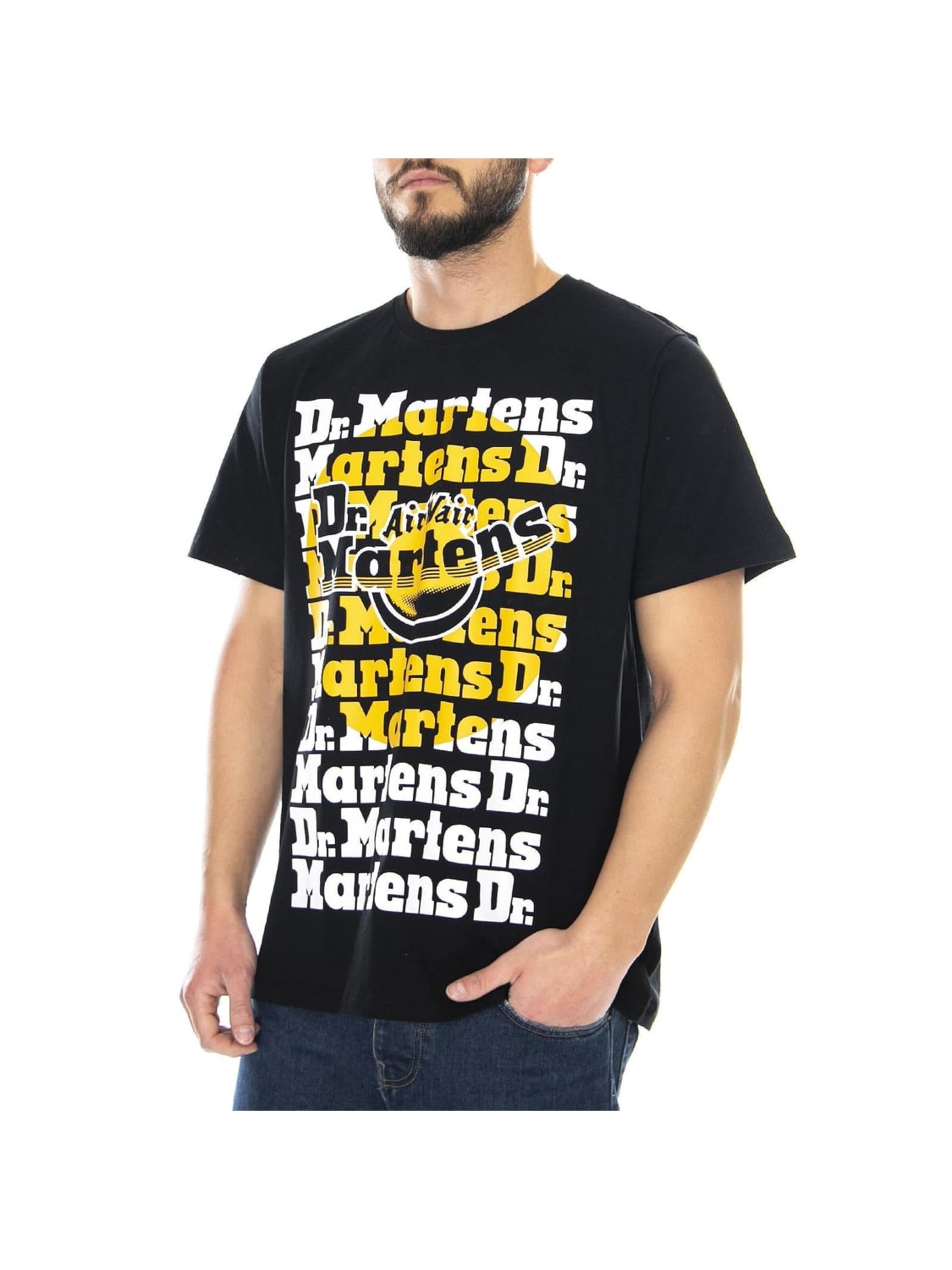 Maglietta 'Target Print Tee' di Dr. Martens in nero