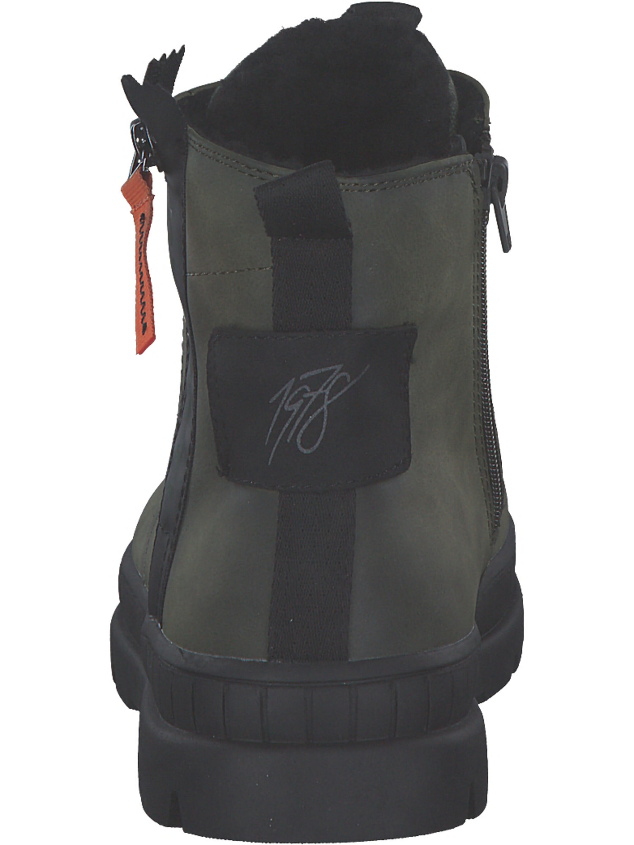 bugatti Lace-Up Boots in Green