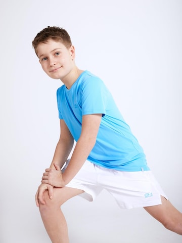 SPORTKIND Regular Sporthose 'Shorts regular'‌‌‌ in Weiß