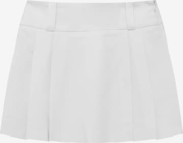 Pull&Bear Rok in Wit: voorkant