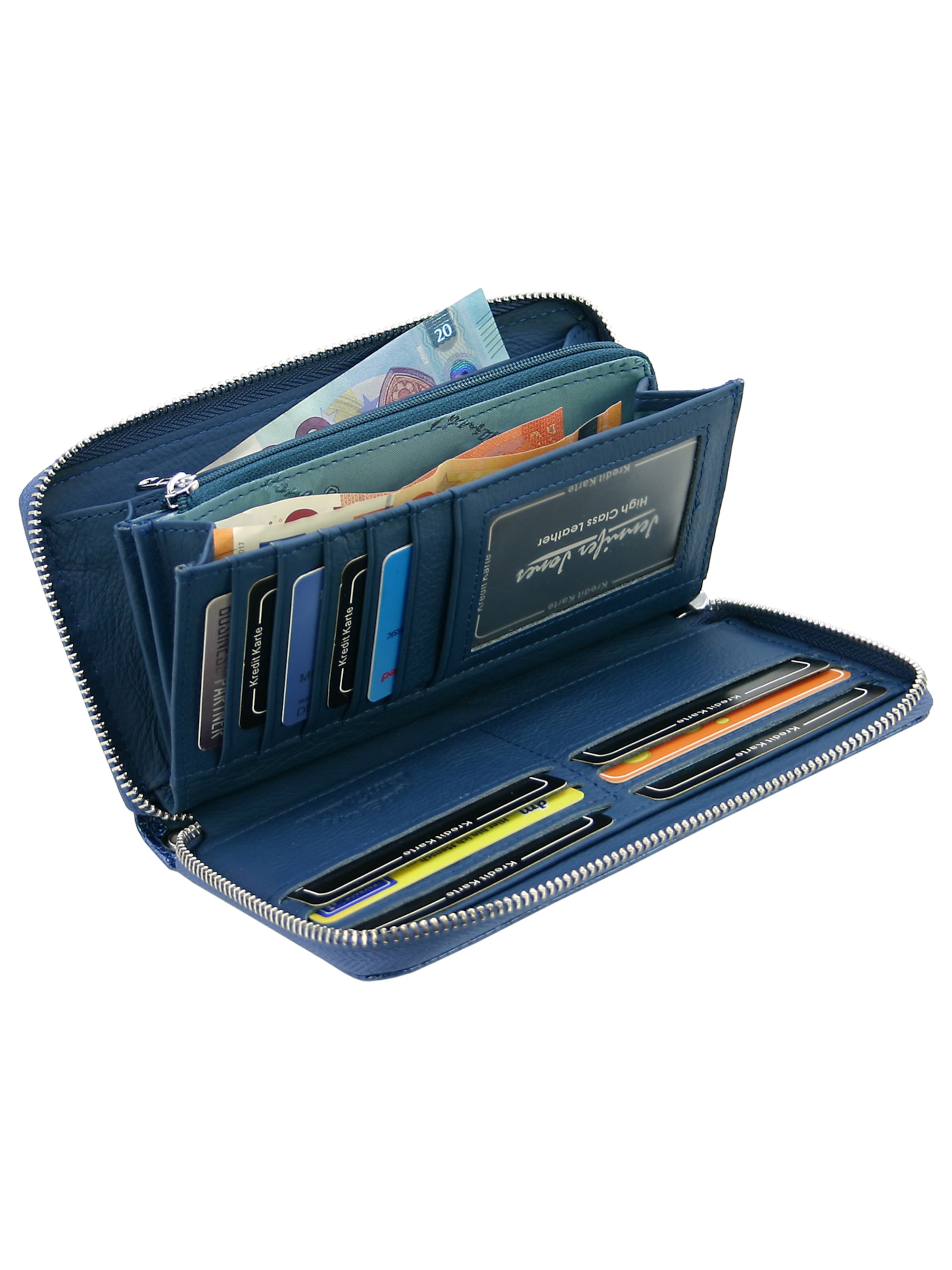 Jennifer Jones Wallet in Blue