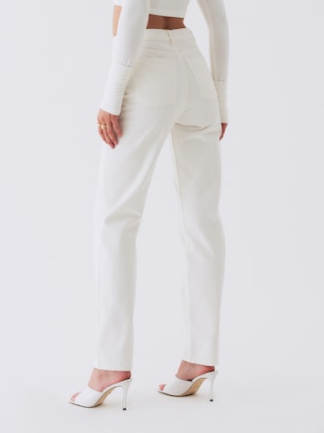 RÆRE by Lorena Rae regular Jeans 'Cleo Tall' i hvid