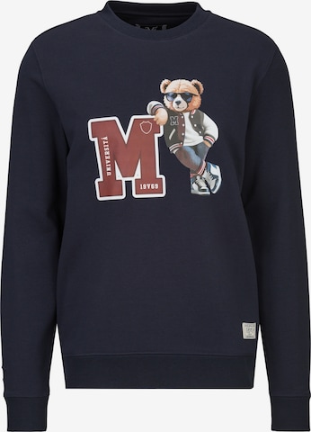 Sweat-shirt 'Nico' 19V69 ITALIA en bleu : devant