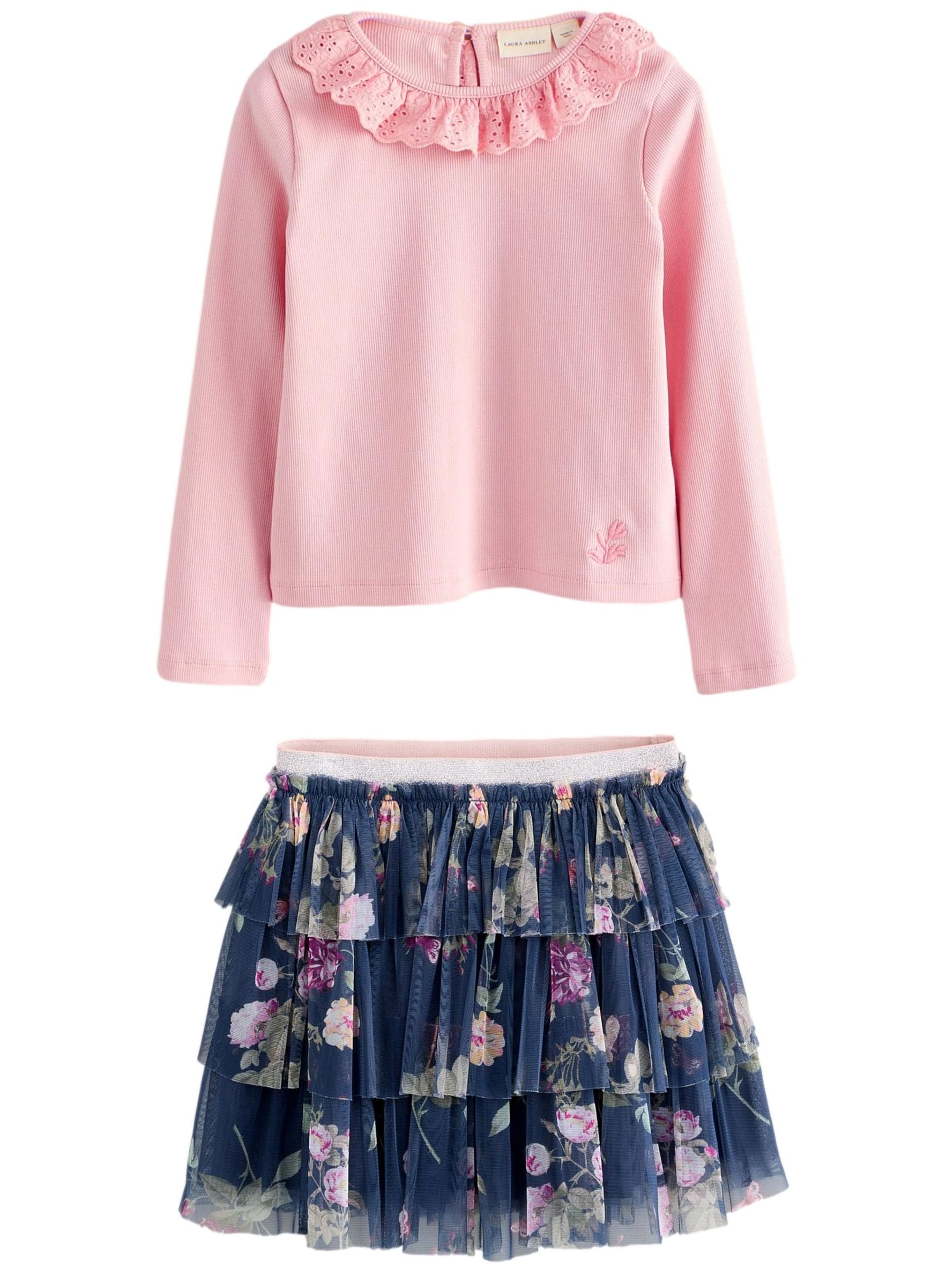 LAURA ASHLEY Set in Blauw: voorkant