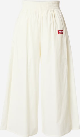 Wide Leg Pantalon 'TERME' FILA en jaune : devant