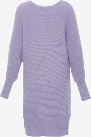 Poomi Knitted dress in Purple