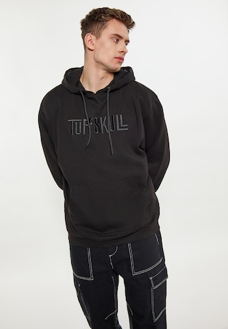 TUFFSKULL Sweatshirt in Black: front