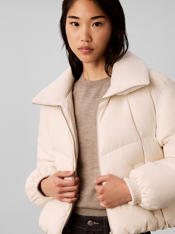 Calvin Klein Jeans Regular Jacke in Beige