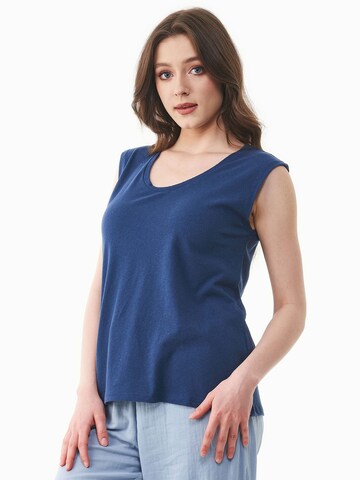 Organication Top in Blue