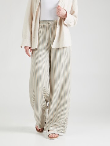 modström Wide Leg Hose 'Hissa' in Beige: predná strana