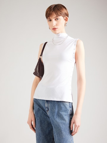 WEEKDAY Top in Wit: voorkant