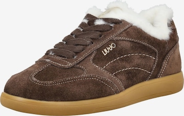 Liu Jo Sneakers laag in Bruin: voorkant