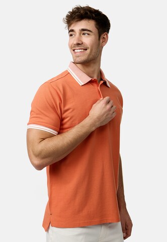 INDICODE JEANS Poloshirt 'Jamie' in Orange