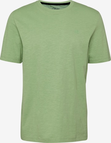 s.Oliver Shirt in Groen: voorkant