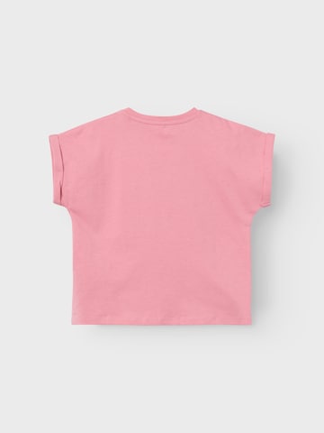 NAME IT Koszulka 'FLARVE' w kolorze różowy