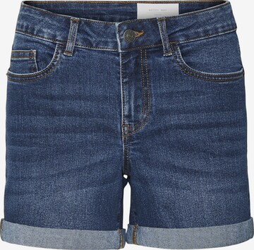 Noisy may Slimfit Jeans in Blauw: voorkant