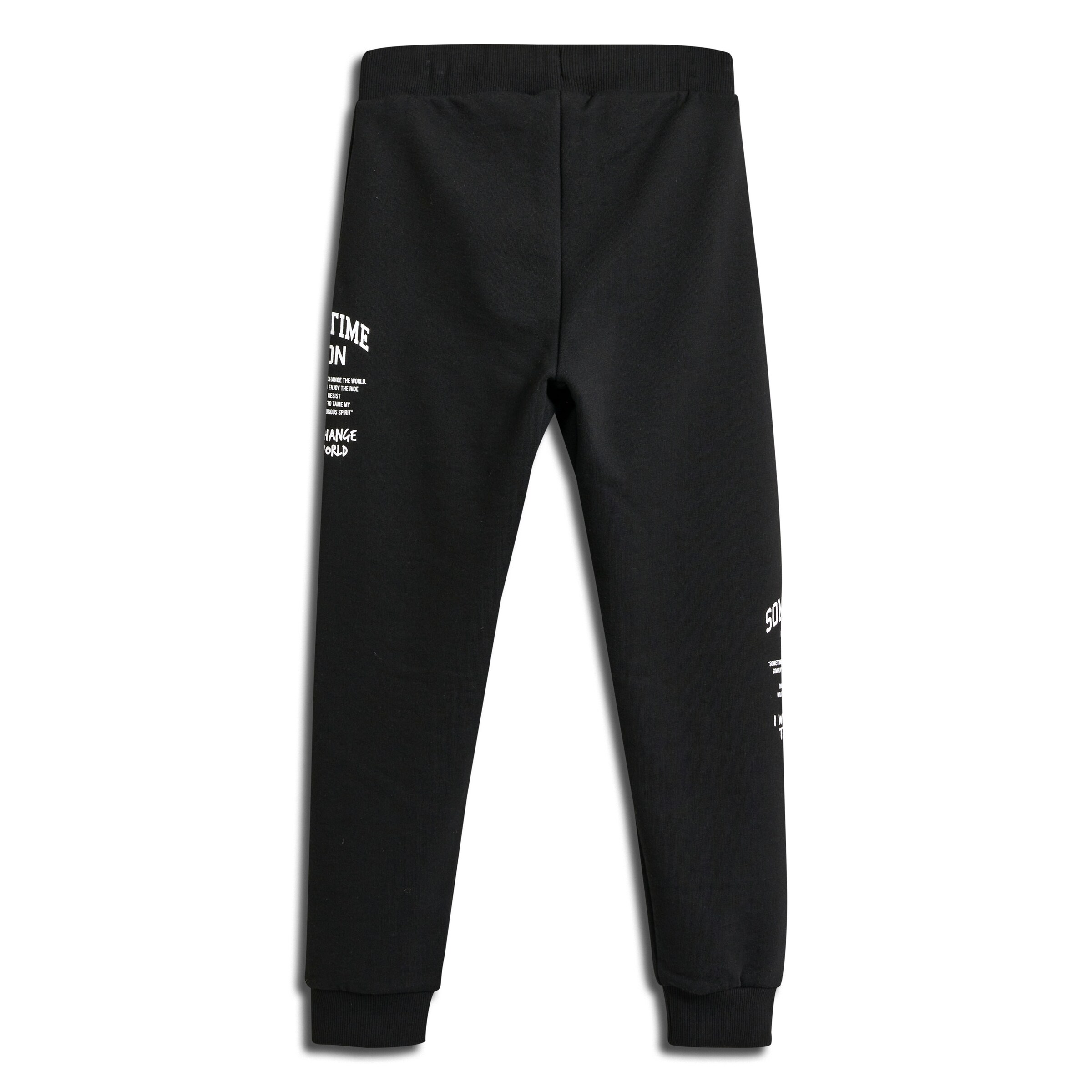 SOMETIME SOON Tapered Trousers 'Dimas' in Black