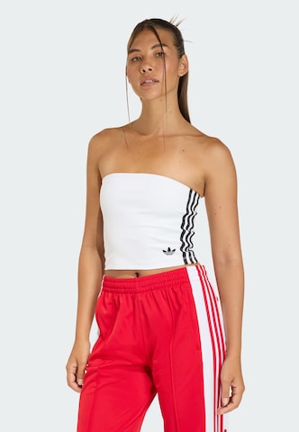 ADIDAS ORIGINALS Top in Wit: voorkant