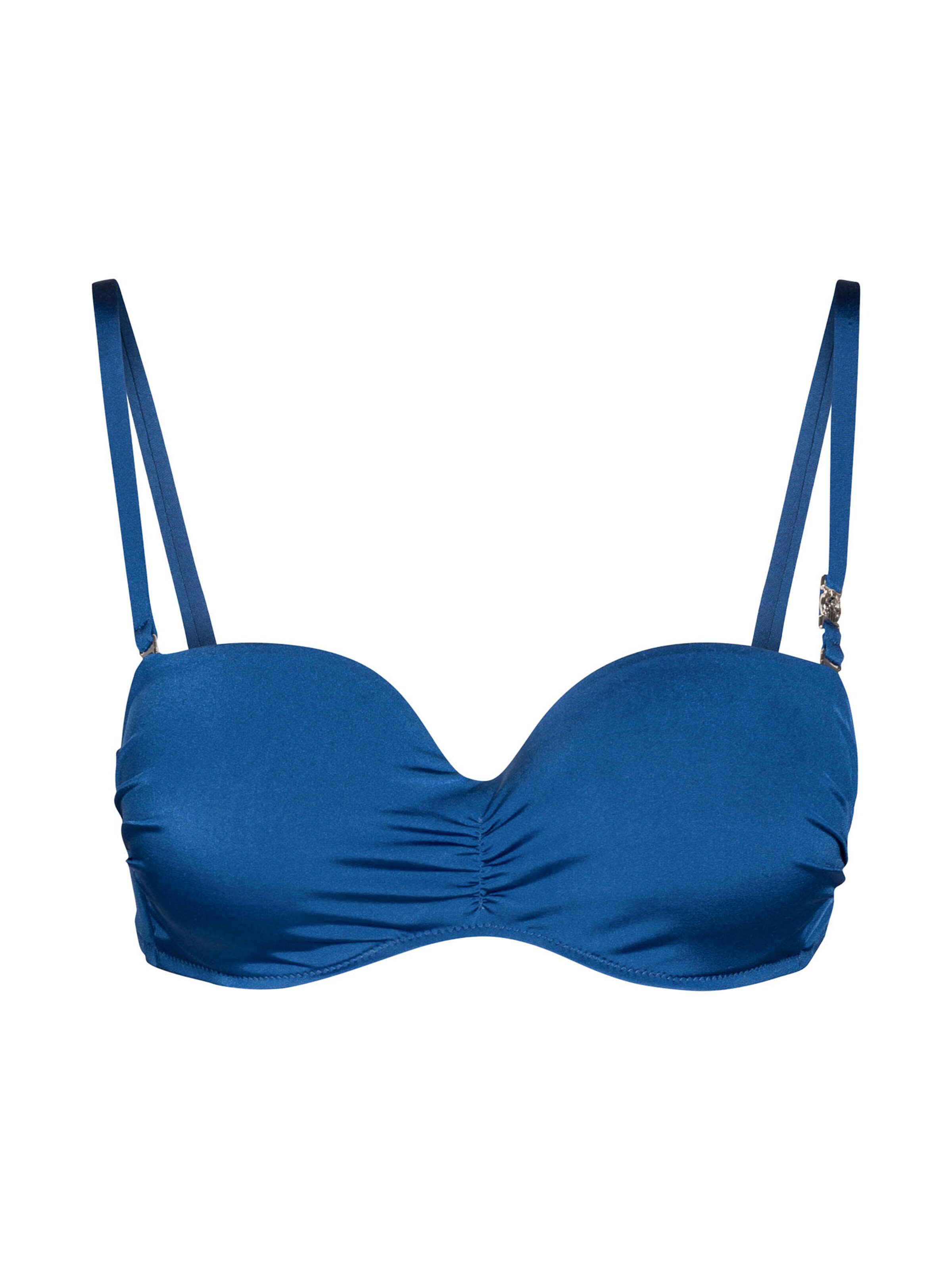 FÉRAUD PARIS Bikini Top ' Basic ' in Blue: front