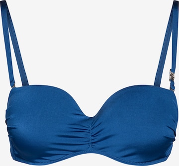 FÉRAUD PARIS Bikini Top ' Basic ' in Blue: front