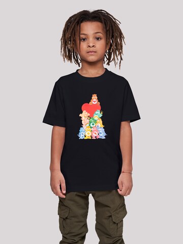 F4NT4STIC Shirt 'Care Bears The Original 10' in Black: front