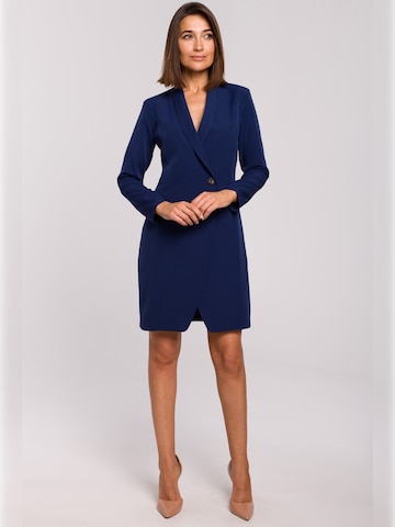 Stylove - Vestido en azul: frente