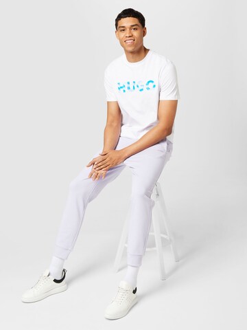 HUGO Red - Camiseta 'Dulivio' en blanco