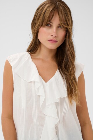 CULTURE Blouse 'CUMusso' in White