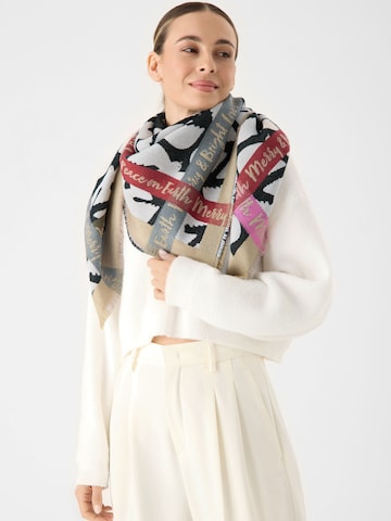 CODELLO Shawl in Black: front